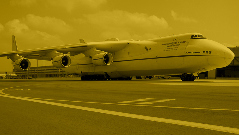 Outsized Cargo mit Flächenflugzeugen