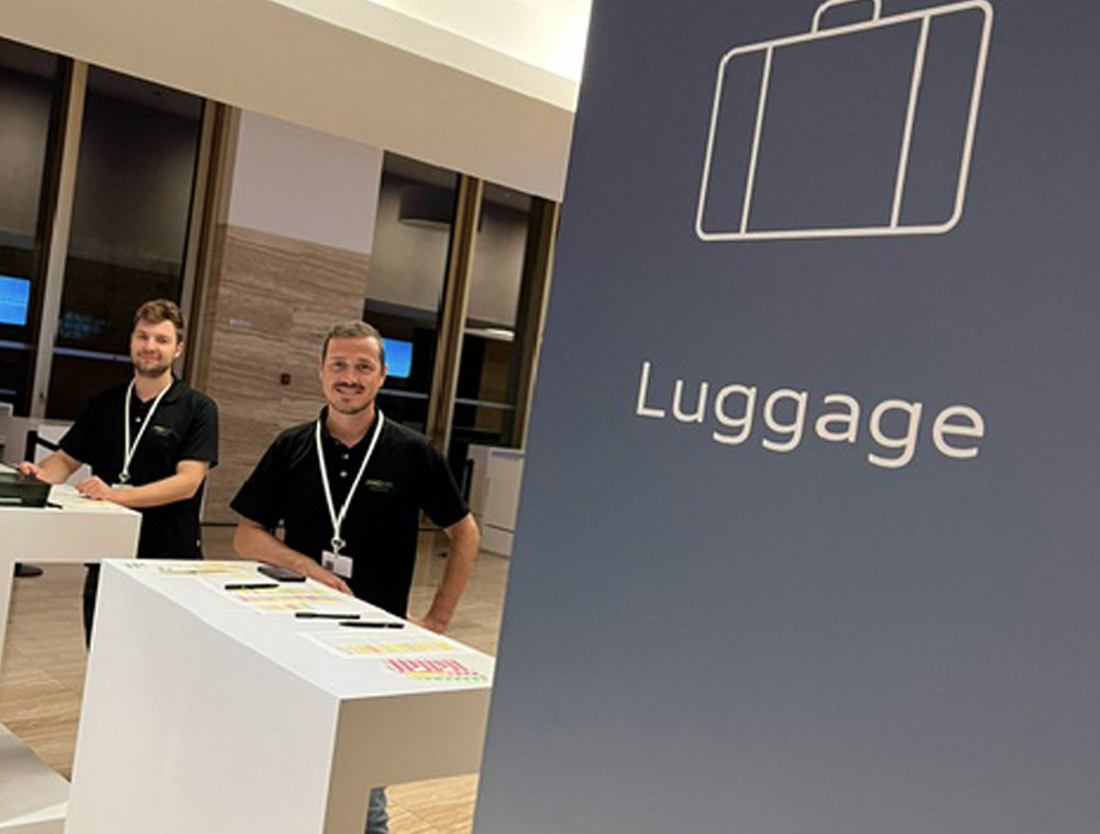 Gepäcklogistik und Logistikkoordination bei Premium-Event in Portugal