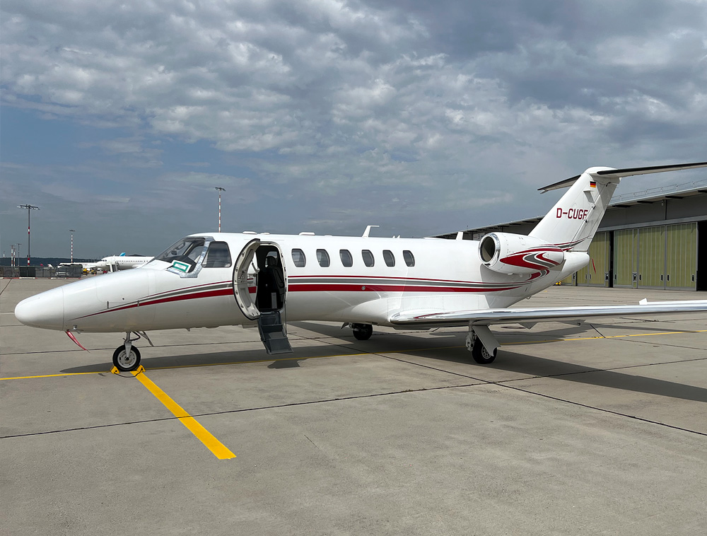 CJ3+ Business-Jet unter ProAir AOC