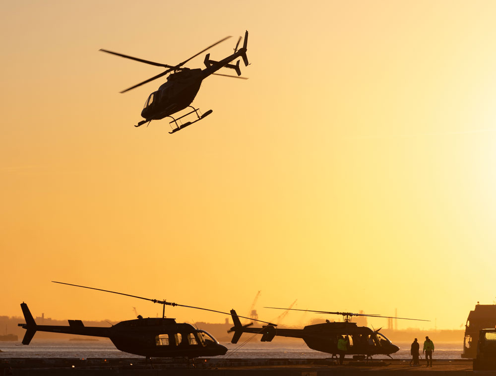 Fracht Ad-hoc-Charter, OBC und Helikopter-Charter für Notfallogistik